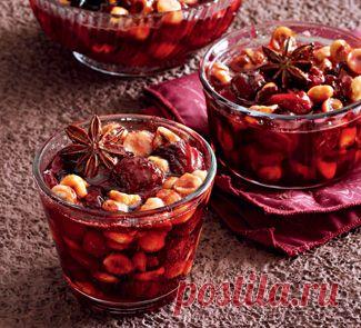 Вишневое варенье с фундуком и пряностями. Пошаговый рецепт с фото на Gastronom.ru