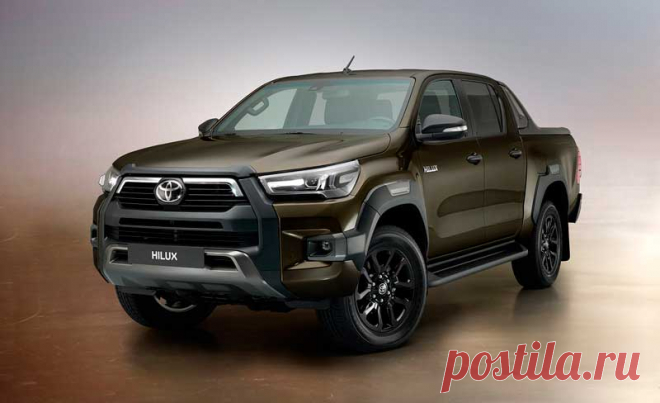 Пикап Toyota Hilux 2021 с турбодизелем
