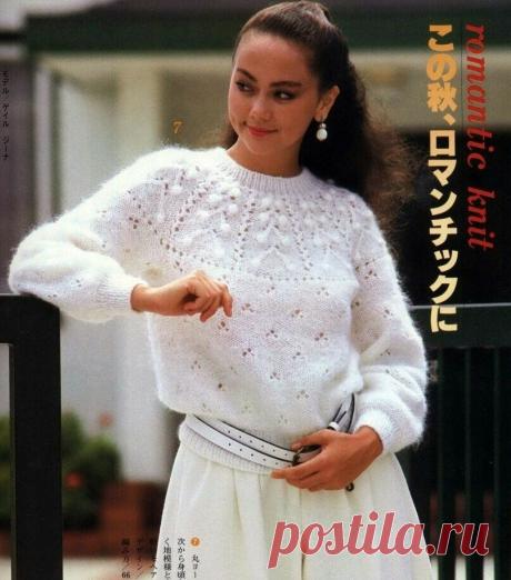 Круглая кокетка в вязаных моделях | Магия Вязания / Knitting Magic | Яндекс Дзен