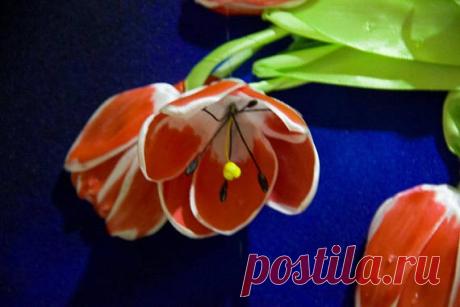 Wall decor Hand ribbon Embroider Embroidery Bouquet Home