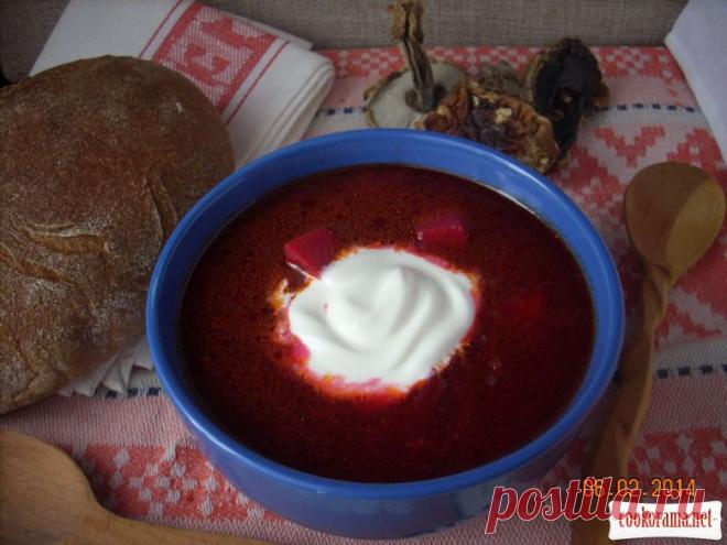 Поліський борщ / Овочеві супи / Кукорама — смачні рецепти!