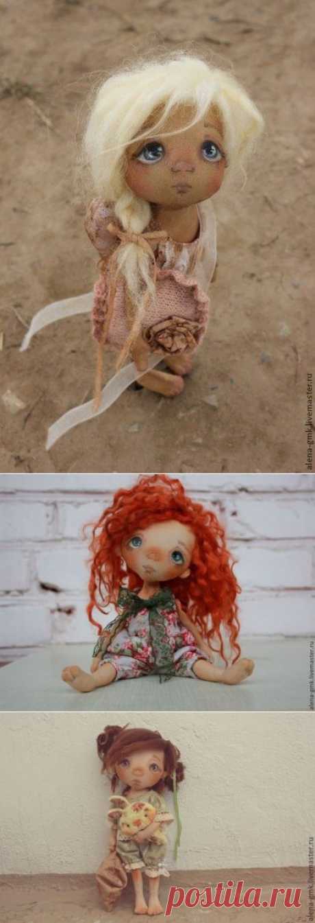 Очень трогательные девочки-ангелочки от мастера Neverland (alena-gmk)