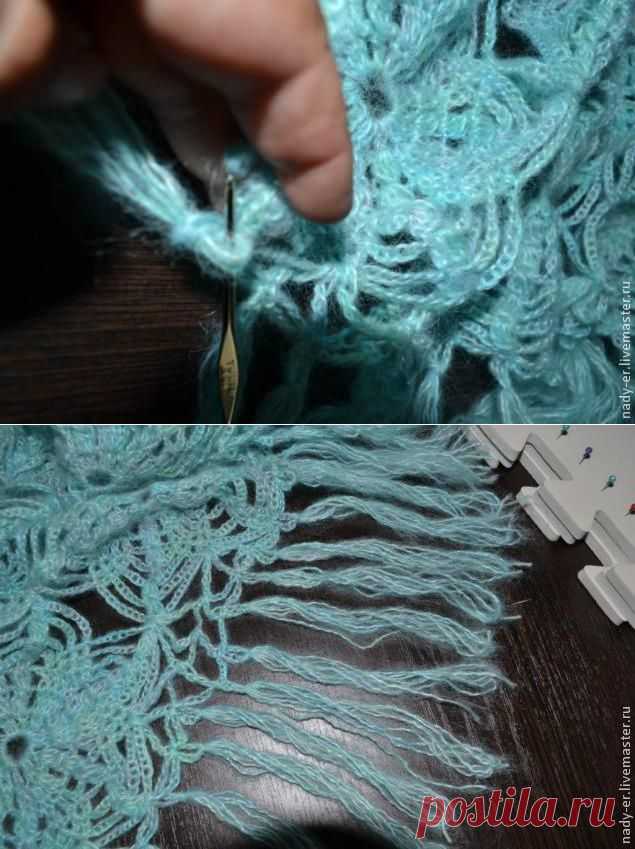 Как сделать кисти для шали - Ярмарка Мастеров - ручная работа, handmade