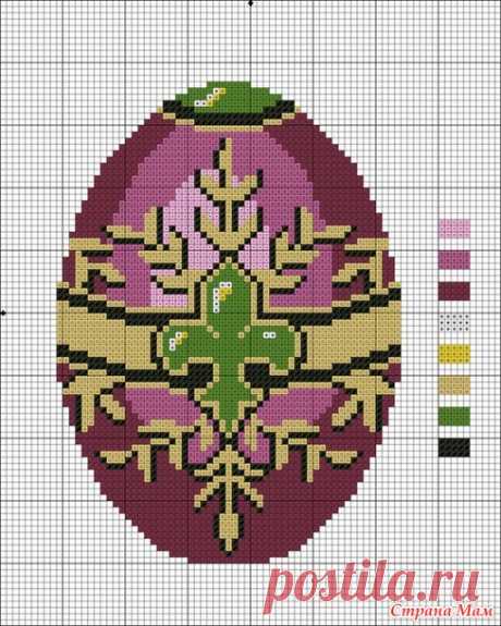 Орнамент "Faberge Egg" - Бискорню и другие "кривульки" - Страна Мам