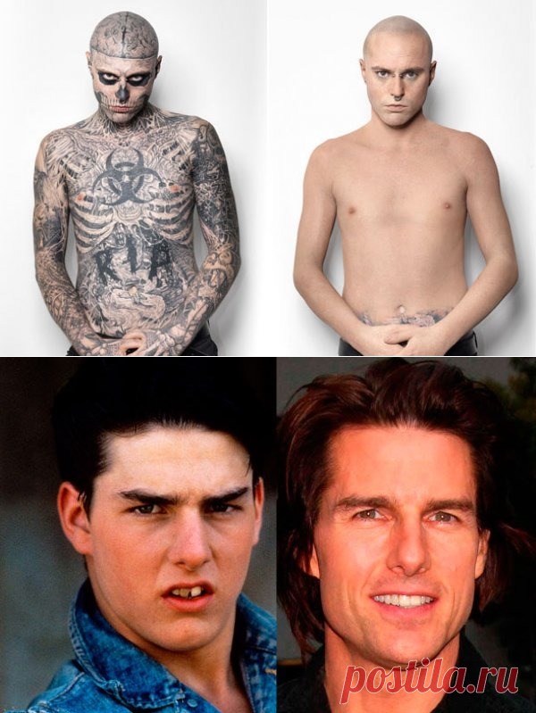 12 фотографий «до и после», от которых срывает башню