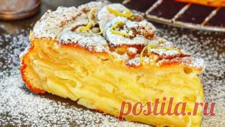 Яблучний пиріг, якому немає рівних. Приготувавши його, вас називатимуть богинею випічки – Slovechco