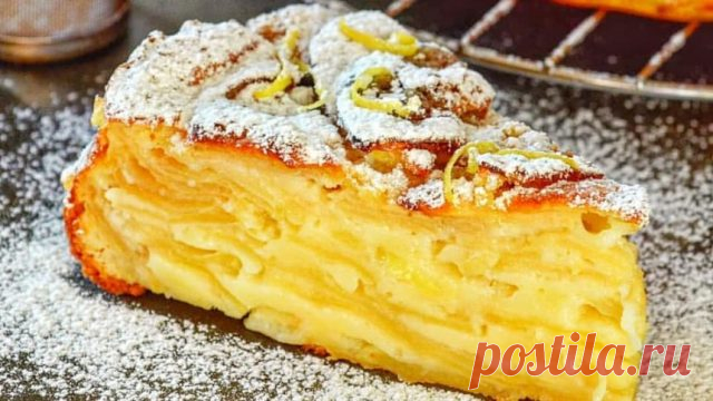 Яблучний пиріг, якому немає рівних. Приготувавши його, вас називатимуть богинею випічки – Slovechco