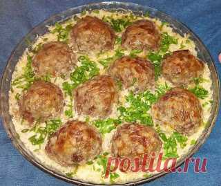 Самые вкусные рецепты: Тефтели в молочно сырном соусе.