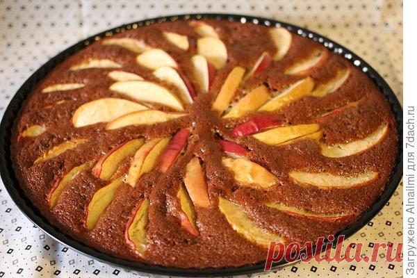 Пирог с яблоками 