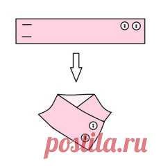 Интересная идея шарфика