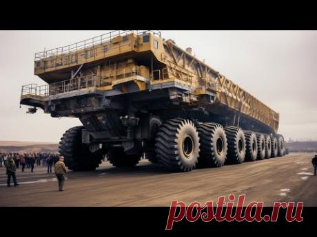 Взгляни на эту мощь! Целый ГОРОД НА КОЛЁСАХ! Самые большие и невероятные машины в мире - YouTube