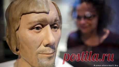 1400 летнему германцу восстановили внешний облик