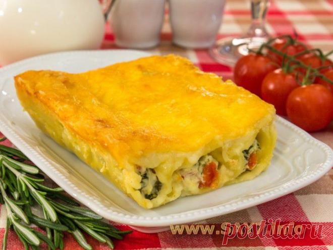 Рецепт вкусного каннеллони с разной начинкой