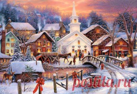 Зимний город