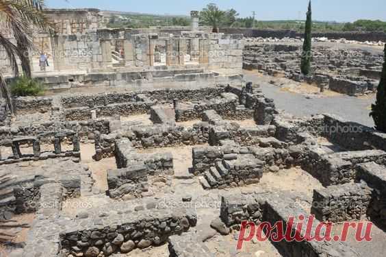 Capernaum, Israel ~ These ruins were something to see, I wonder if I stepped where Jesus once stepped.  |  Pinterest • Всемирный каталог идей
