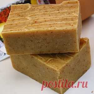 Оздоравливающее мыло с медом