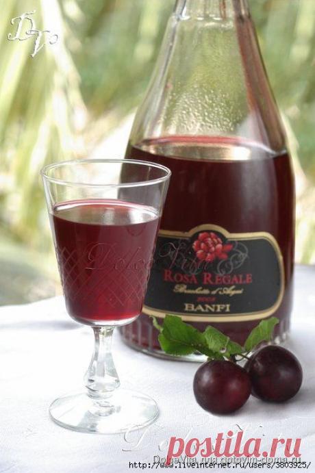 Сливовая наливка &quot;Привет от уходящего лета&quot;