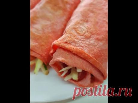 Красная шаурма своими руками
