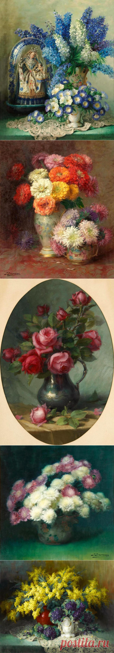 Бельгийский художник Julien Stappers (1875-1960).