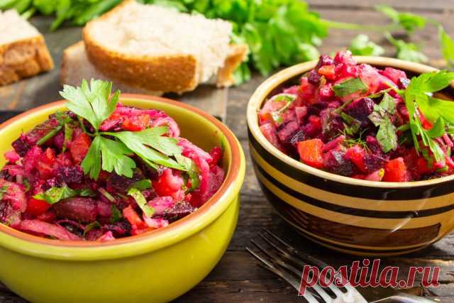 Винегрет с квашеной капустой и огурцами. Пошаговый рецепт с фото — Ботаничка