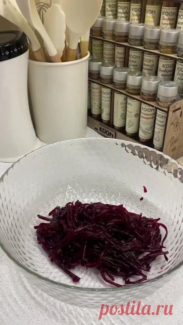 🥙 Вкусный и полезный свекольный салат