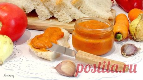 Кабачковая икра из духовки
