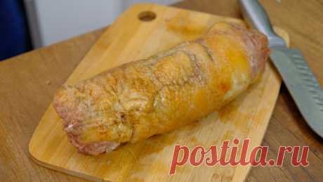 Ветчина из свиной рульки – Какая же она ВКУСНАЯ и ароматная — Кулинарная книга - рецепты с фото