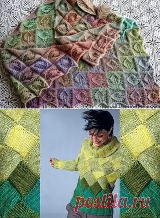 Джемпер в технике энтрелак спицами: 18 тыс изображений найдено в Яндекс.Картинках