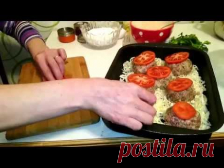 Ленивые голубцы Рецепт в духовке как приготовить на ужин домашние классический быстро вкусно видео - YouTube