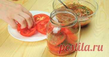 Помидоры по-корейски — Готовим дома