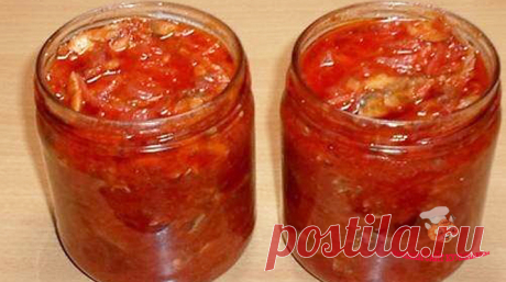 Салат на зиму с мойвой и овощами - аппетитная заготовка