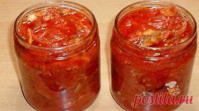 Салат на зиму с мойвой и овощами - аппетитная заготовка
