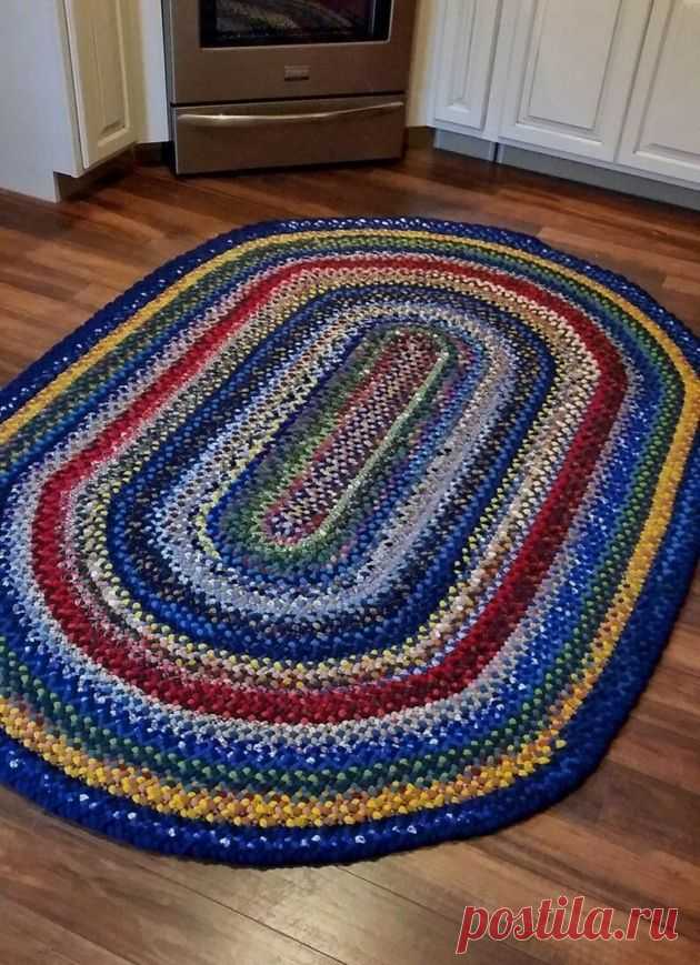 Бабушкины половички: из чего и чем вязали раньше | Рукоделие в жизнь Пульс Mail.ru