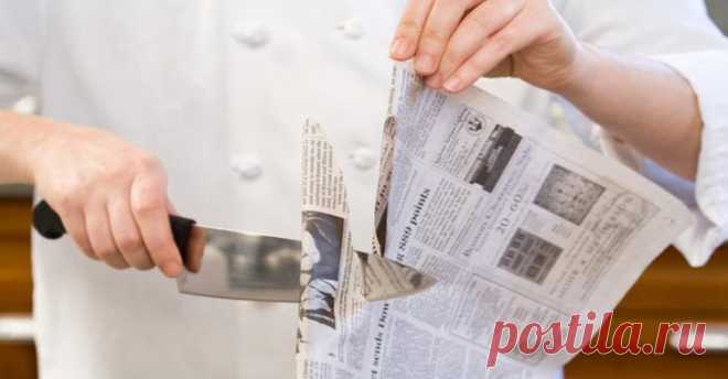 Как заточить ножи без специального камня