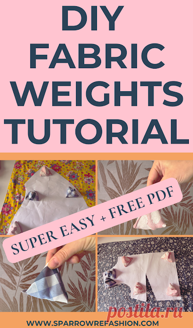 DIY Pattern Weights: Easy Sewing Project (Free PDF!) - Sparrow Refashion: A Blog for Sewing Lovers and DIY Enthusiasts