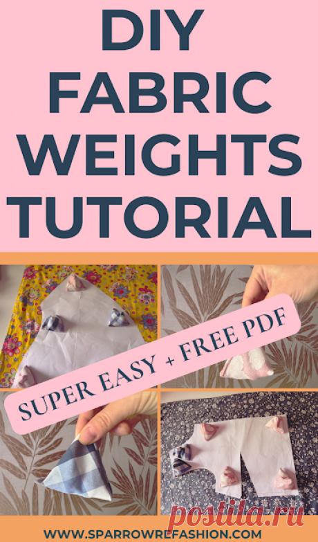 DIY Pattern Weights: Easy Sewing Project (Free PDF!) - Sparrow Refashion: A Blog for Sewing Lovers and DIY Enthusiasts