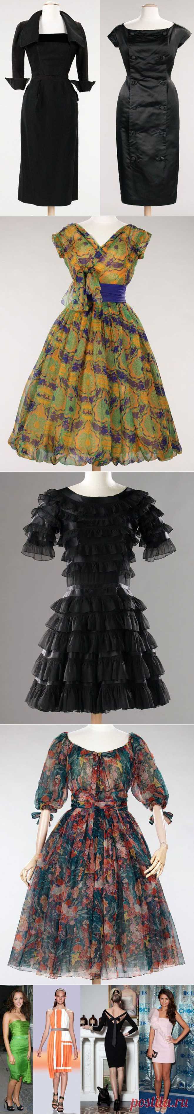 Коктейльные платья со своей историей / Все для женщины