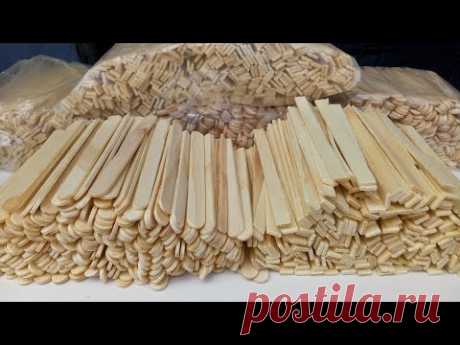 Incrível esse projeto usando palito de picolé e outros materiais - YouTube