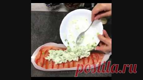 Лосось в духовке