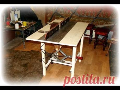 Простой фрезерный стол своими руками