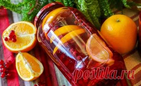 Компот из красной смородины с апельсином на зиму – 4 рецепта
