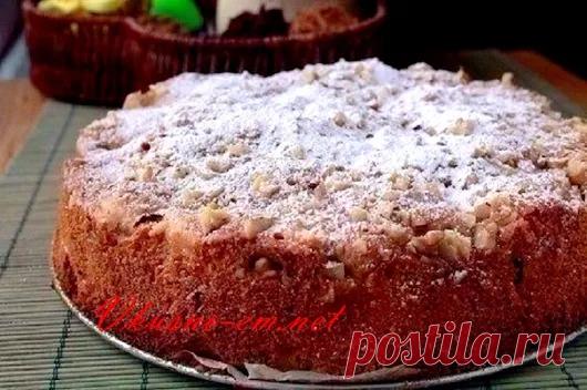 Яблочного Пирога с Изюмом -Подробный и легкий рецепт! Попробуйте! Порадуйте б...