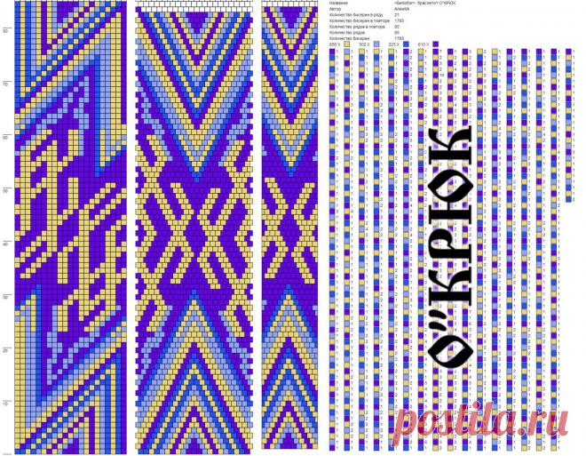 РАДУГА БИСЕРА: бисероплетение, схемы, МК