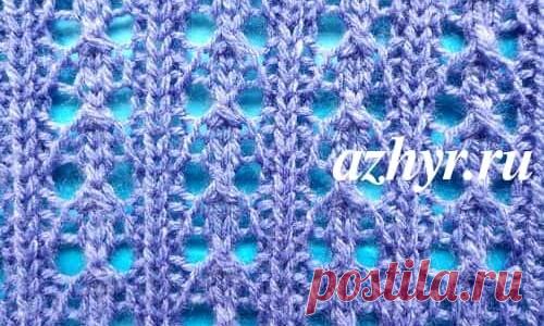 ажурные узоры спицами со схемами - 325 тыс. картинок. Поиск Mail.Ru