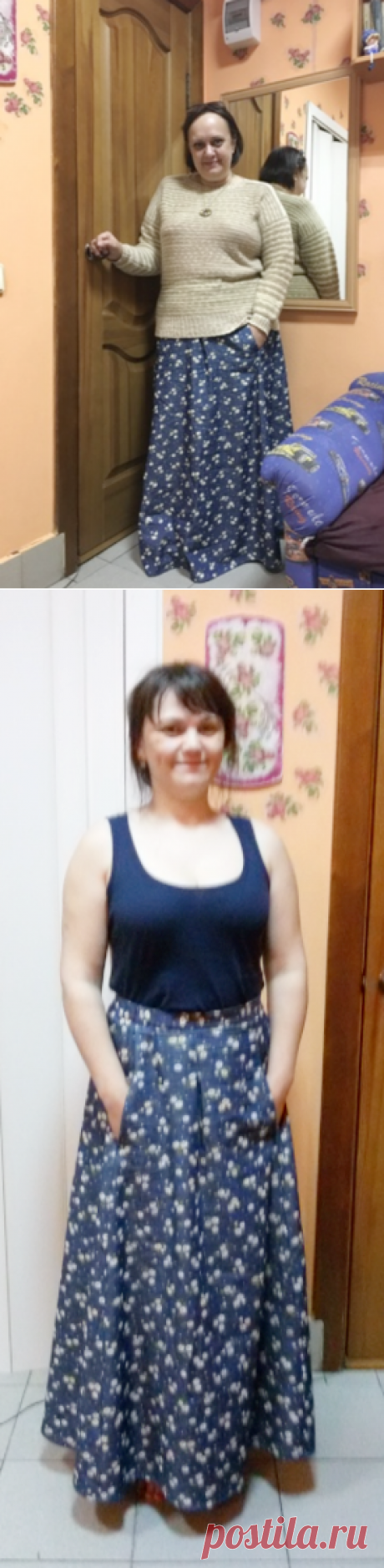 Юбочка для любой фигуры и возраста))) Шьем сам