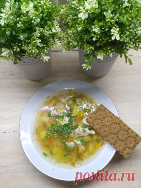 Худеем вкусно! Рецепт рассольника на куриной грудке.