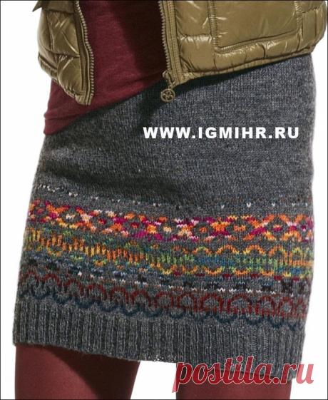 Юбка без швов (спицы) - Nebka.Ru