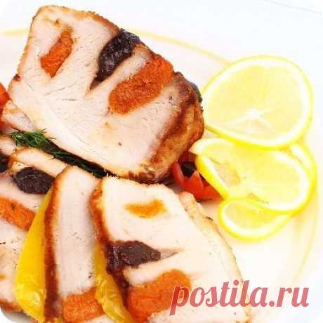 Свинина с черносливом и курагой.