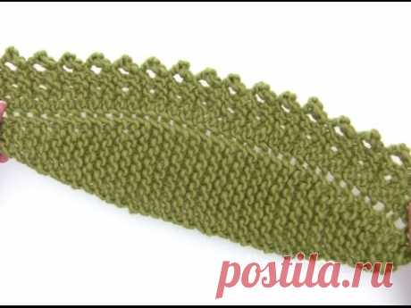 DROPS Knitting Tutorial: How to work the shawl in DROPS 168-23