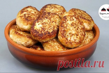 Летом котлеты готовлю только так Очень нежные, очень сочные и вкусные котлеты. Летом только так готовлю